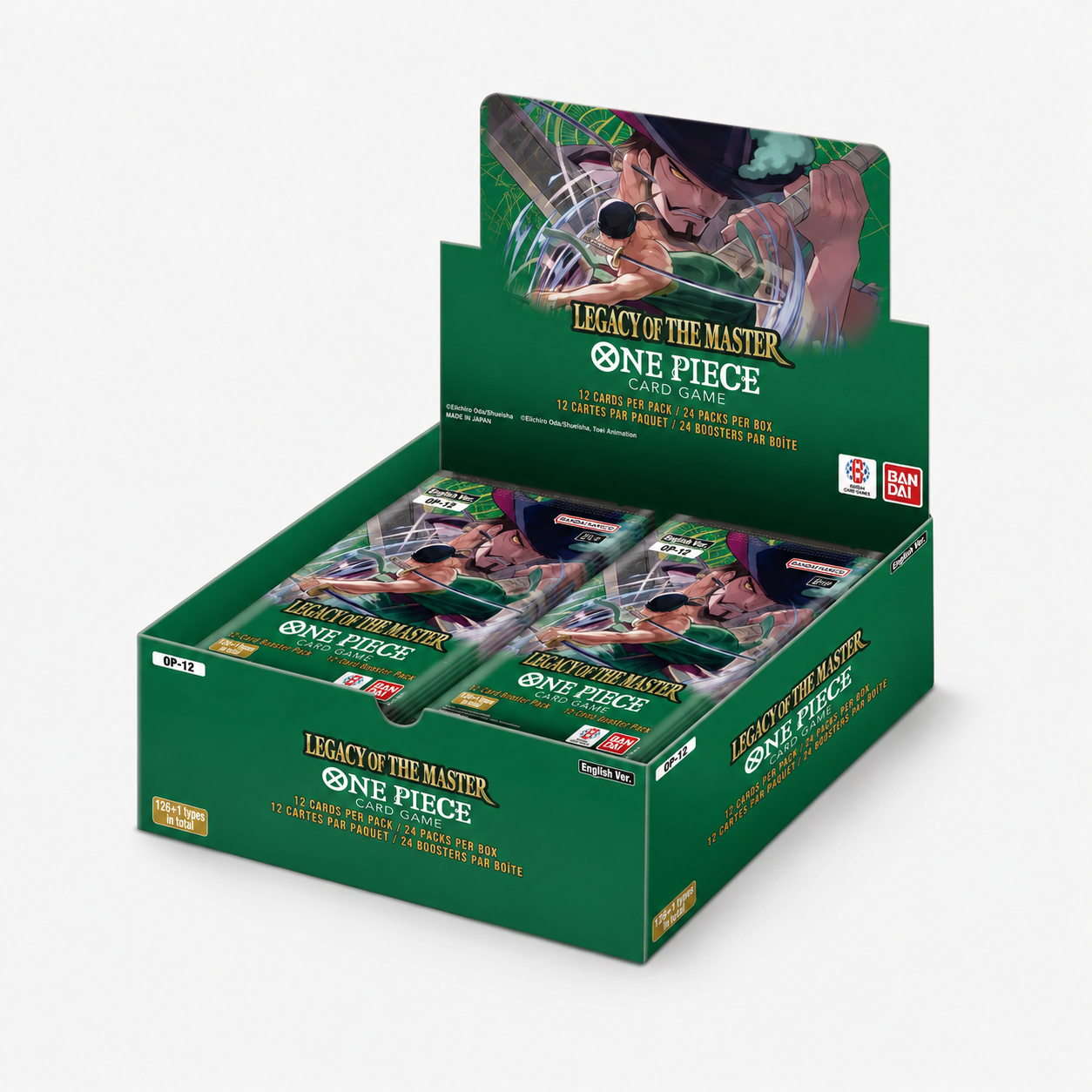 [EN] One Piece Card Game OP12 - Legacy of the Master - Booster Box