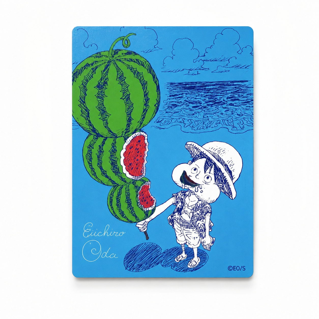 [JP] One Piece – Shueisha NatsuComi 2026 – Suica Luffy MetaKira Promo Card
