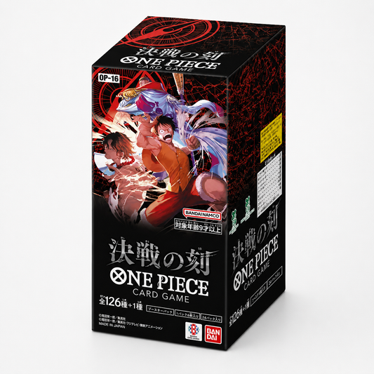 One Piece OP16 The Time of Battle Booster Display Japanisch