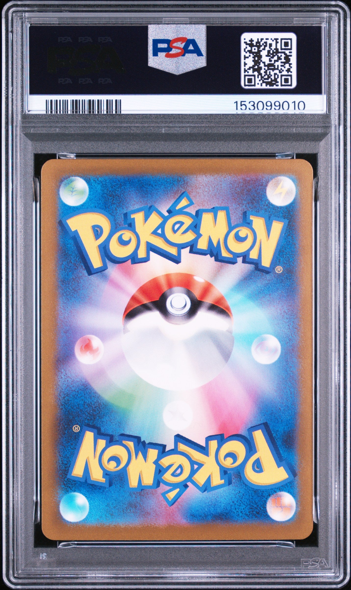 PSA 10 Charizard ex SR 125/108 Pokémon SV3 Ruler of the Black Flame Japanisch Rückseite